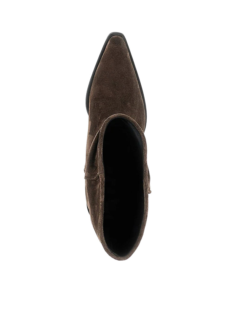 CLIVE WESTERN SUEDE BOOTS