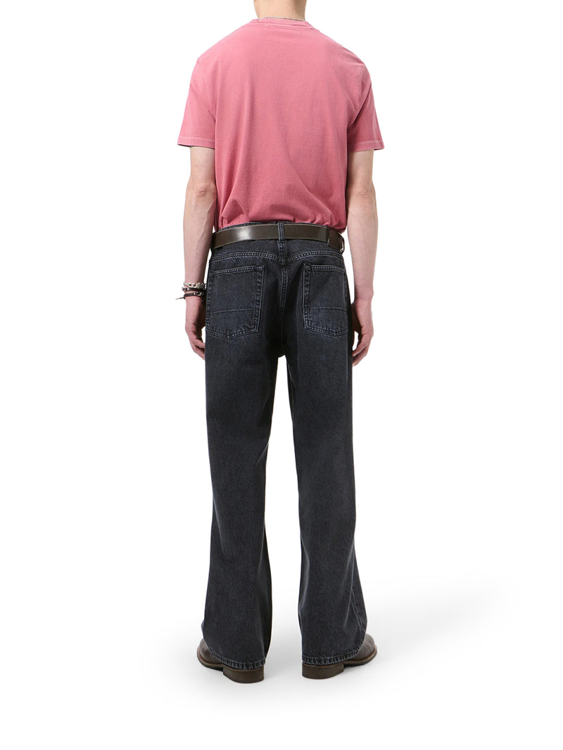 THIRD CUT JEANS IN COTTON DENIM