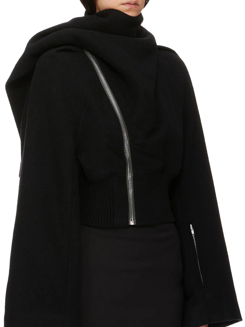 BOMBER SCARF FLIGHT IN WOOL
