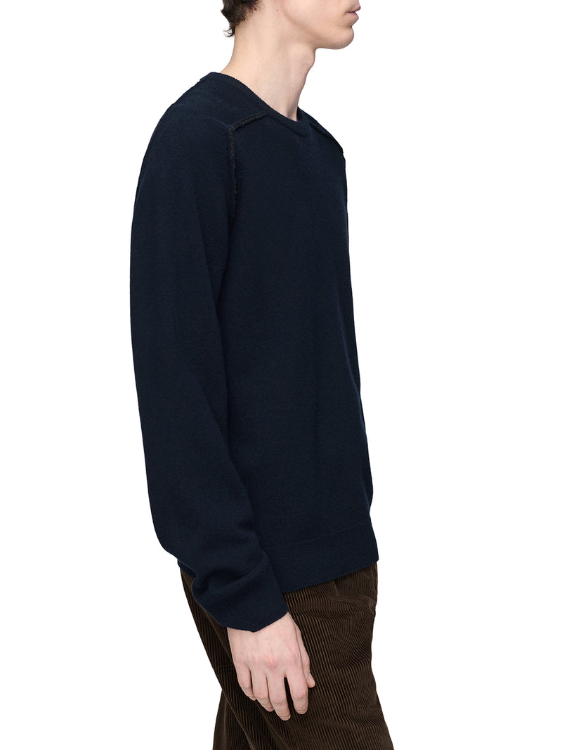 CREWNECK SWEATER IN VIRGIN WOOL