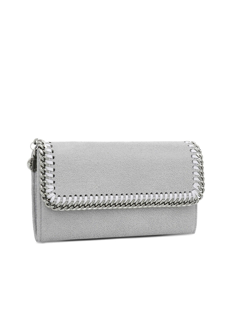 CONTINENTAL WALLET WITH FALABELLA FLAP