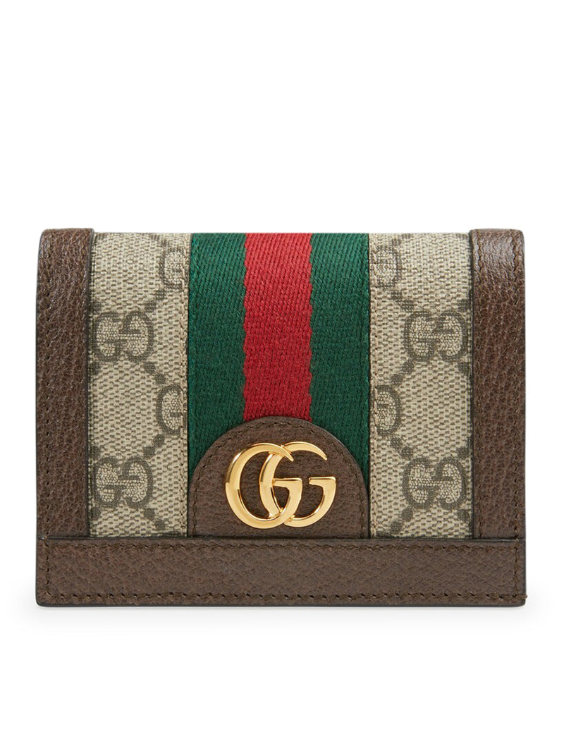 OPHIDIA SMALL WALLET IN GG SUPREME