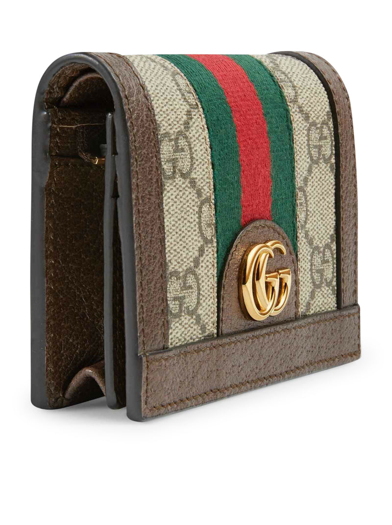 OPHIDIA SMALL WALLET IN GG SUPREME