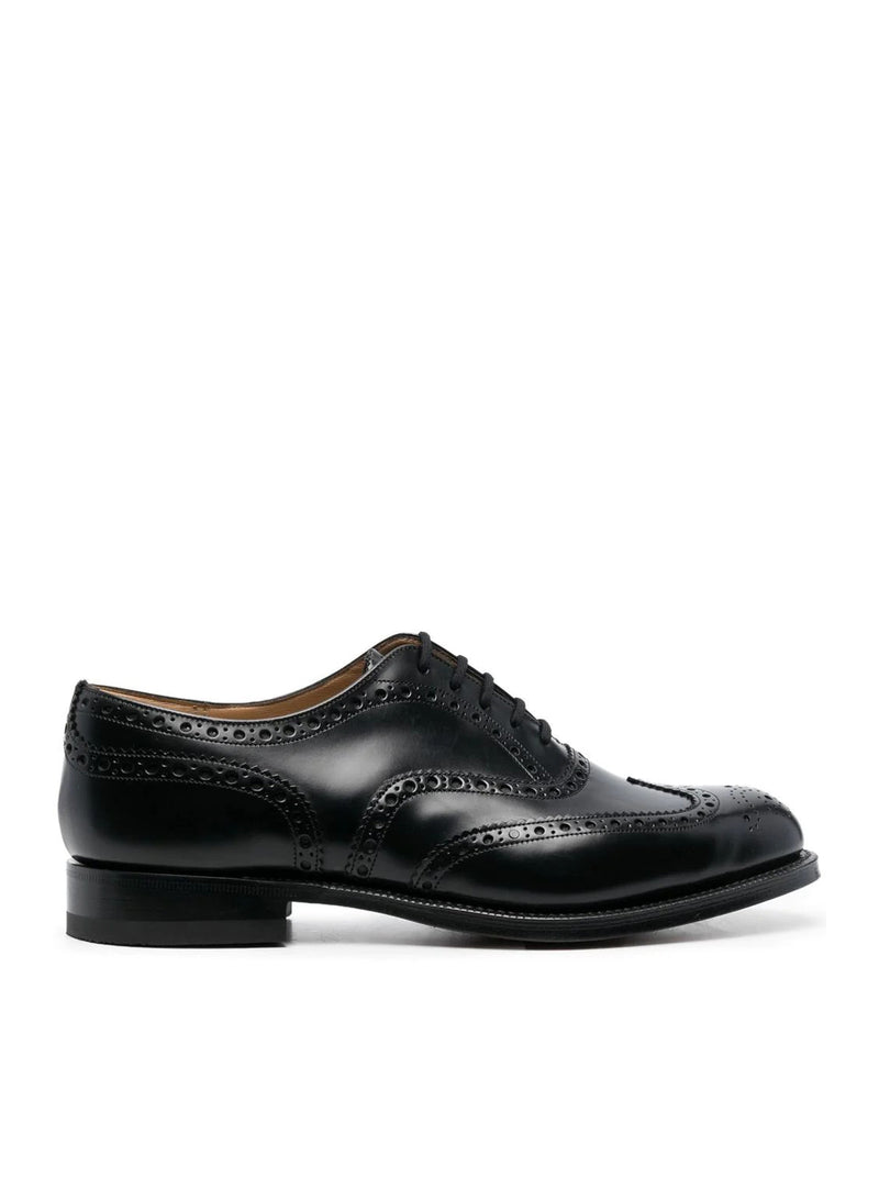 OXFORD BROGUE BURWOOD IN BRUSHED CALFSKIN