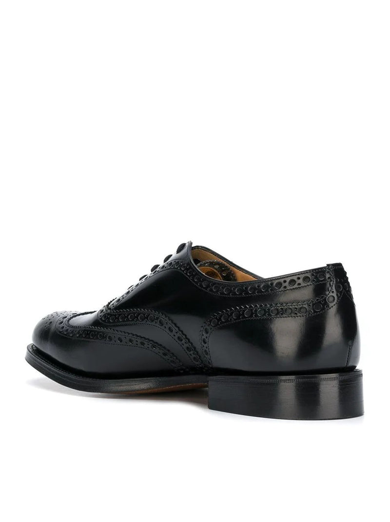 OXFORD BROGUE BURWOOD IN BRUSHED CALFSKIN