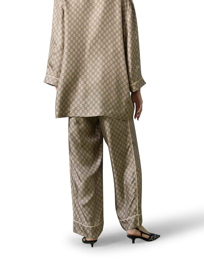 GG SUPREME SILK TROUSERS