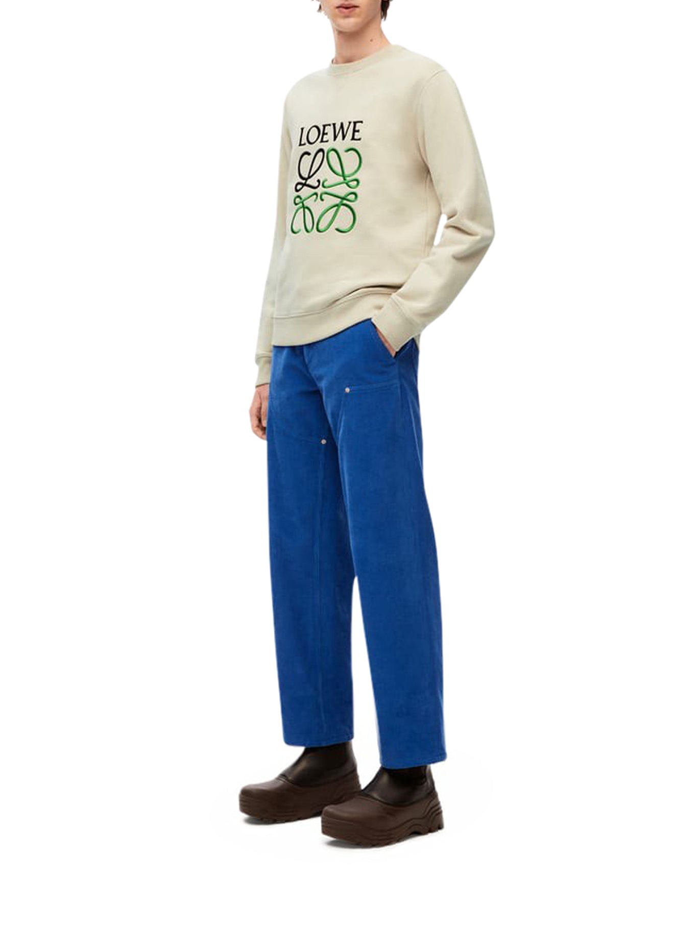 LOEWE Anagram regular fit sweatshirt in cotton