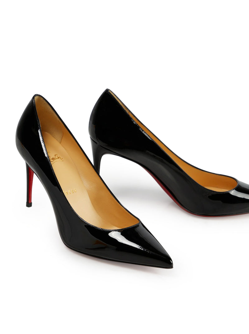 KATE 85 PATENT LEATHER PUMPS