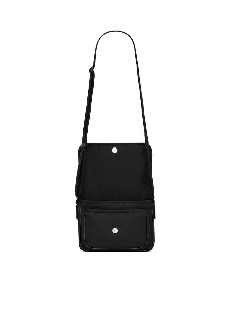SMALL NIKI MESSENGER BAG IN ECONYL