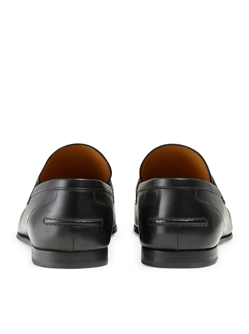 GUCCI JORDAAN MEN`S LEATHER LOAFER