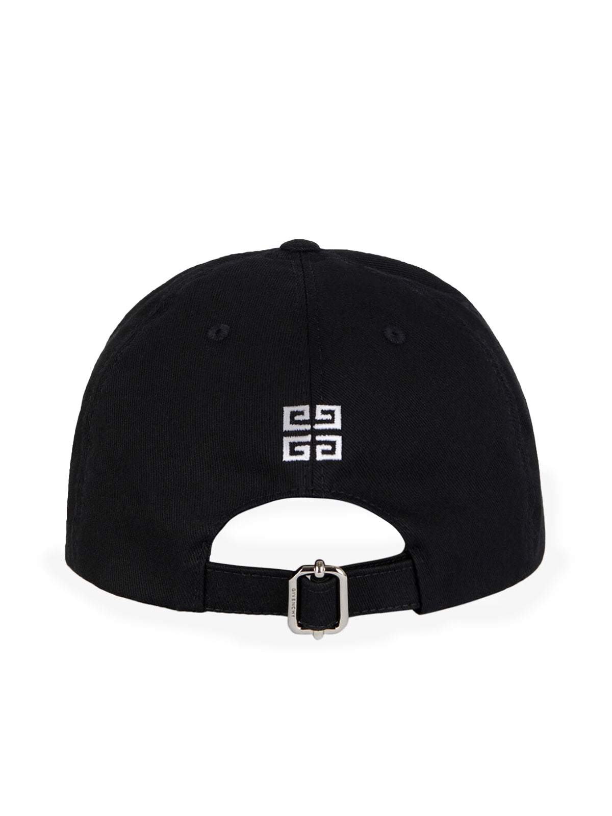 GIVENCHY EMBROIDERED COTTON BASEBALL CAP