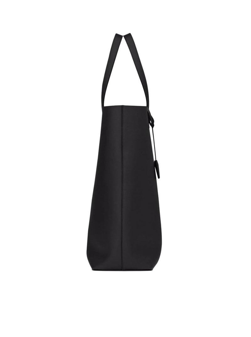 Bold Leather Tote Bag