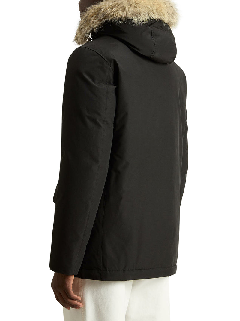 ARCTIC ANORAK IN RAMAR CLOTH WITH REMOVABLE FUR