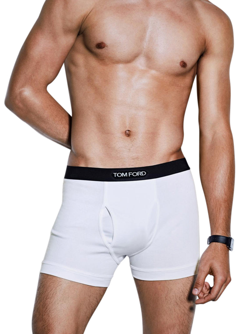 COTTON BOXER BRIEFS TWO PACK