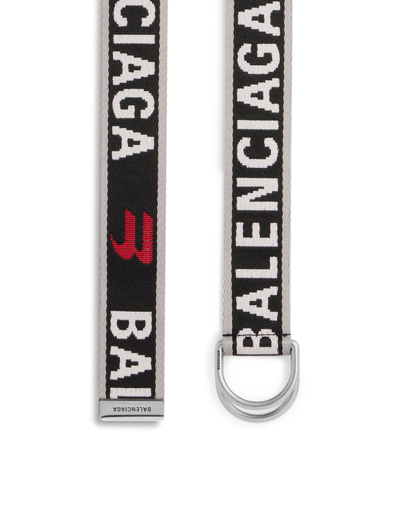 MEN`S D RING BELT IN GRAY