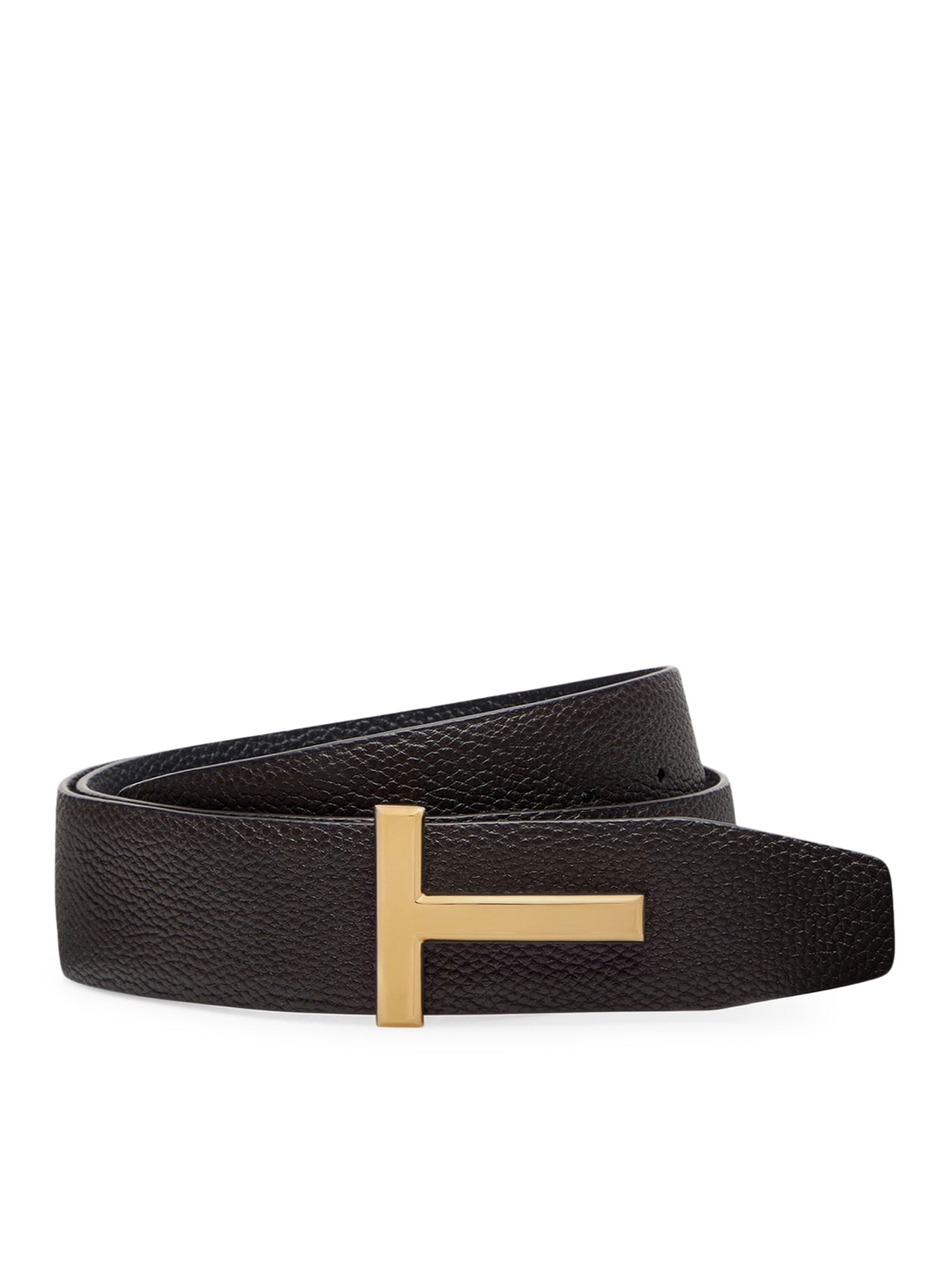 Ridge T leather belt