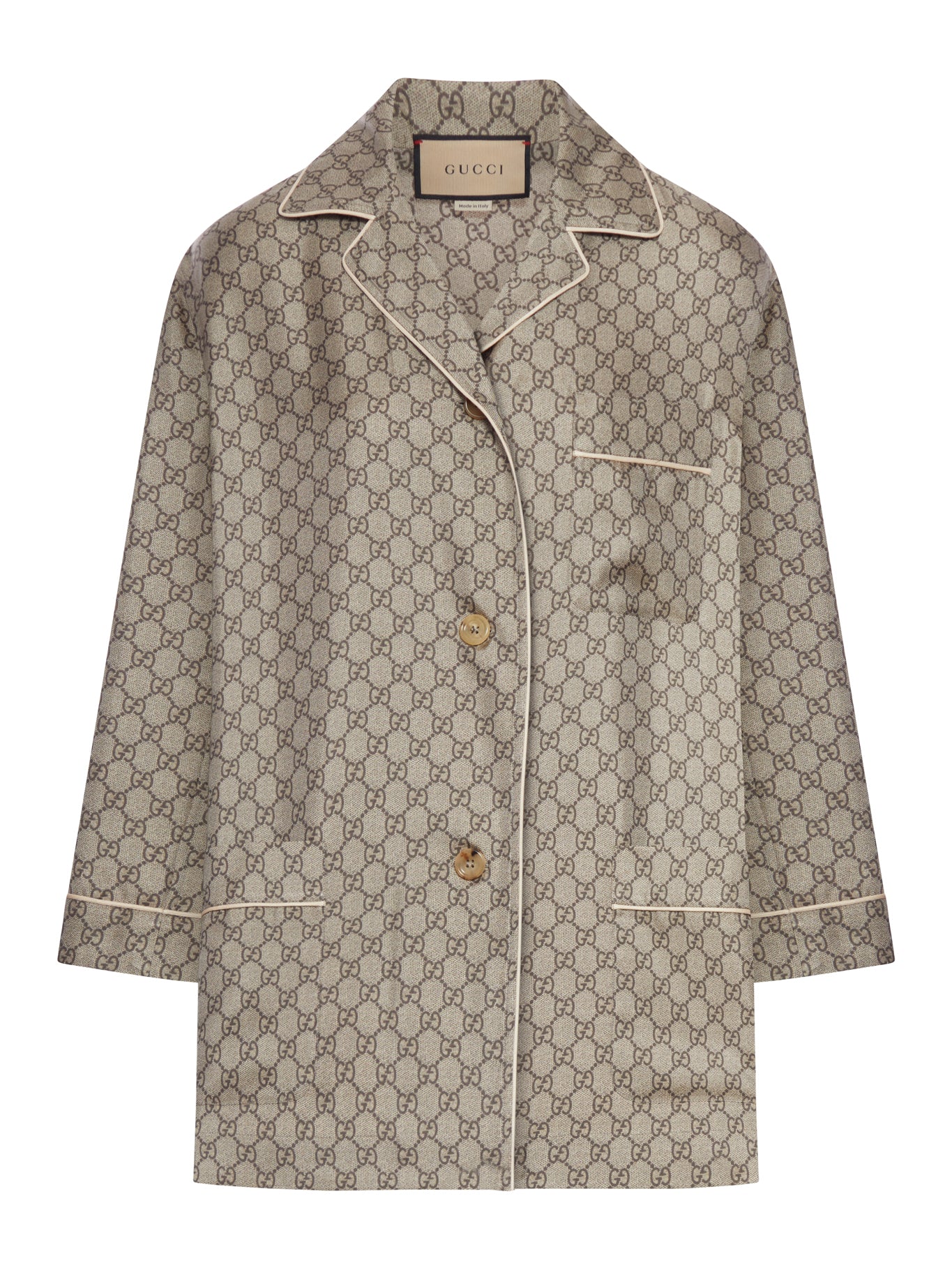 GG SUPREME SILK SHIRT