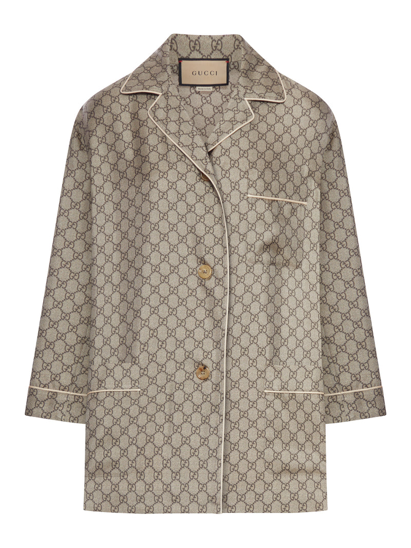 GG SUPREME SILK SHIRT