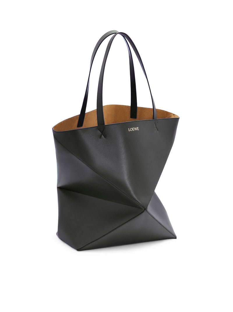 PUZZLE FOLD TOTE XL BAG IN POLISHED CALFSKIN