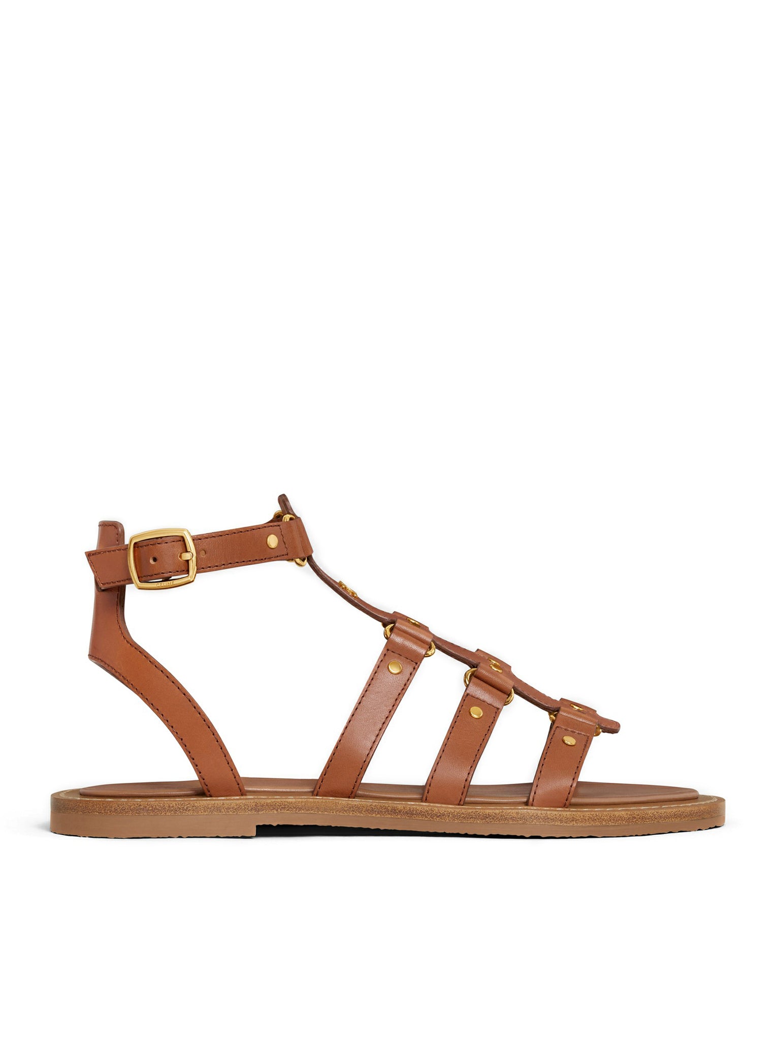 LYMPIA CELINE GLADIATOR STYLE SANDAL IN CALF LEATHER