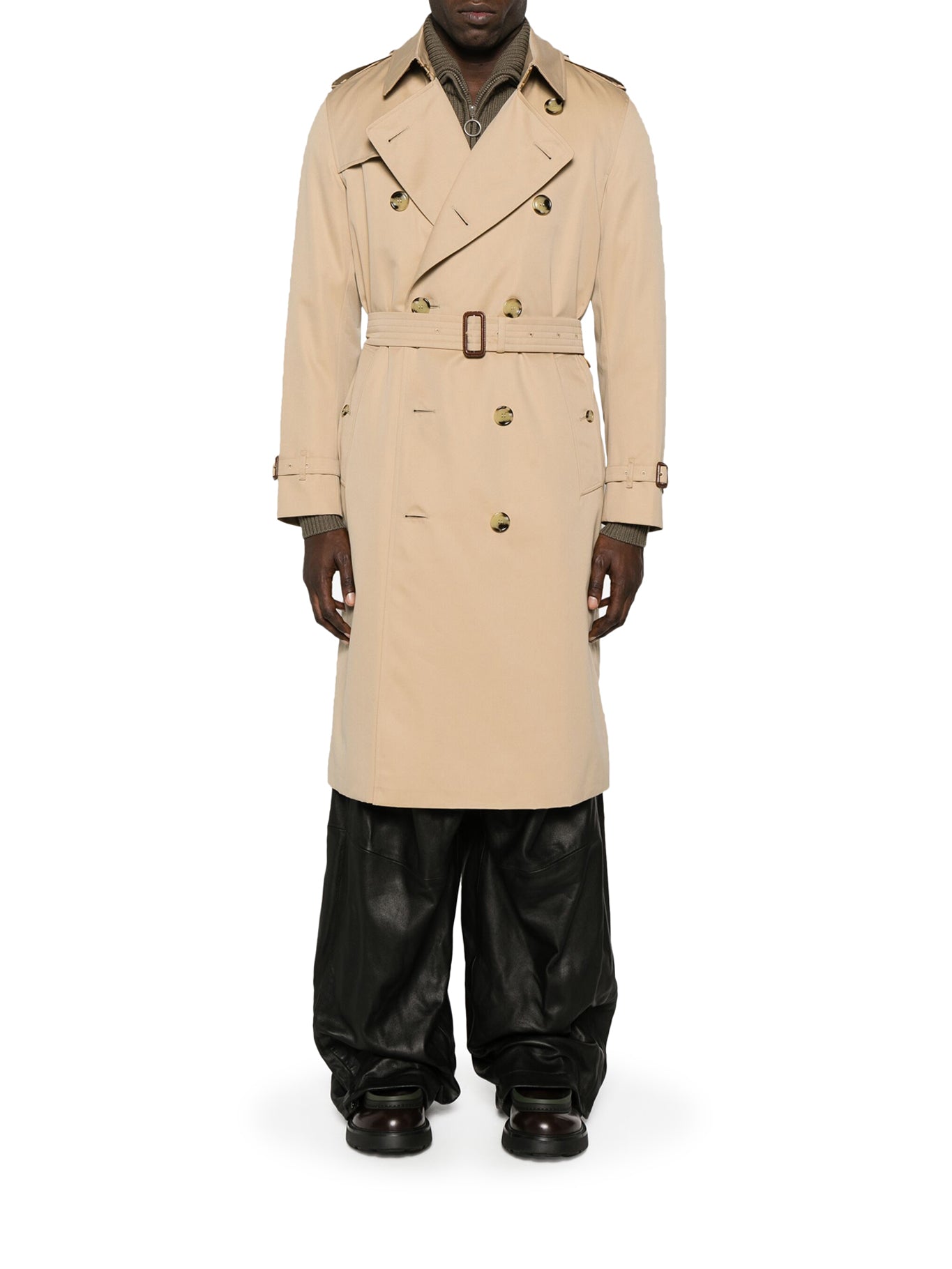 HERITAGE KENSINGTON TRENCH COAT WITH BELT