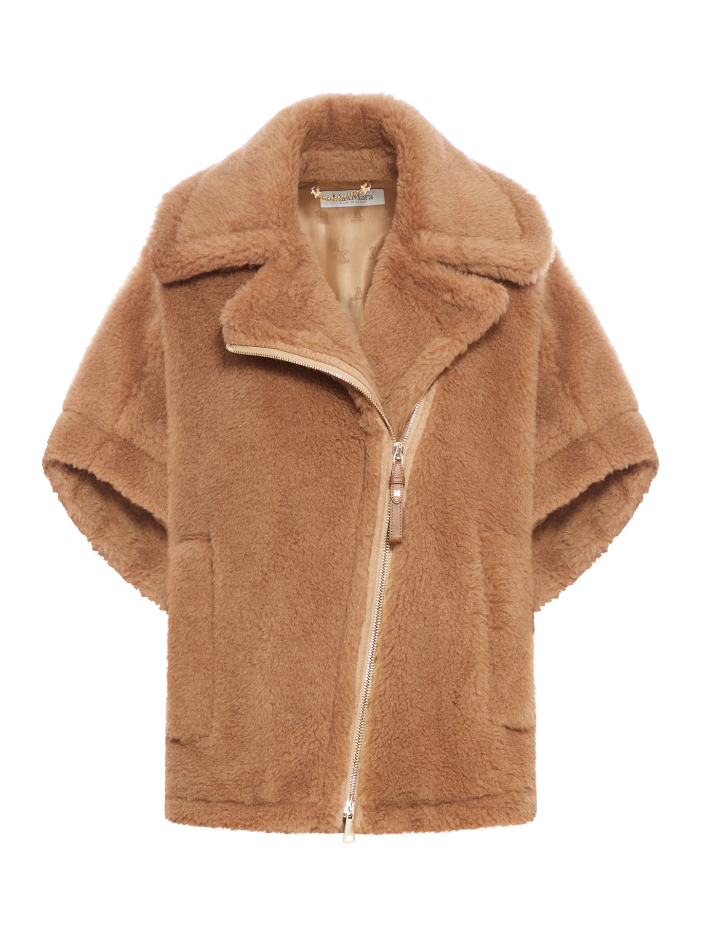 NEWMANTO SHEARLING CAPE