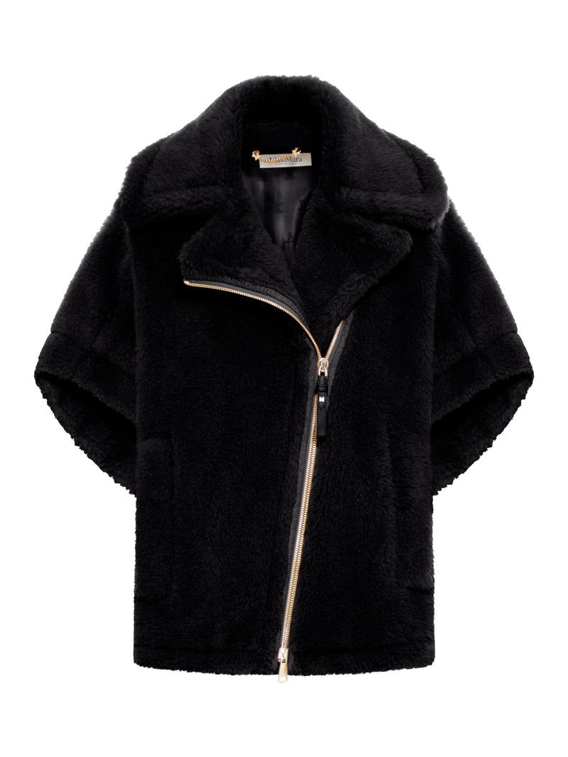 NEWMANTO SHEARLING CAPE