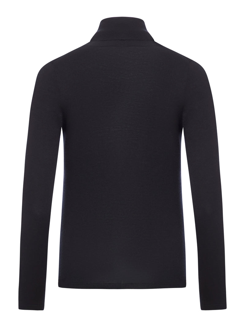 Cashmere wool turtleneck sweater