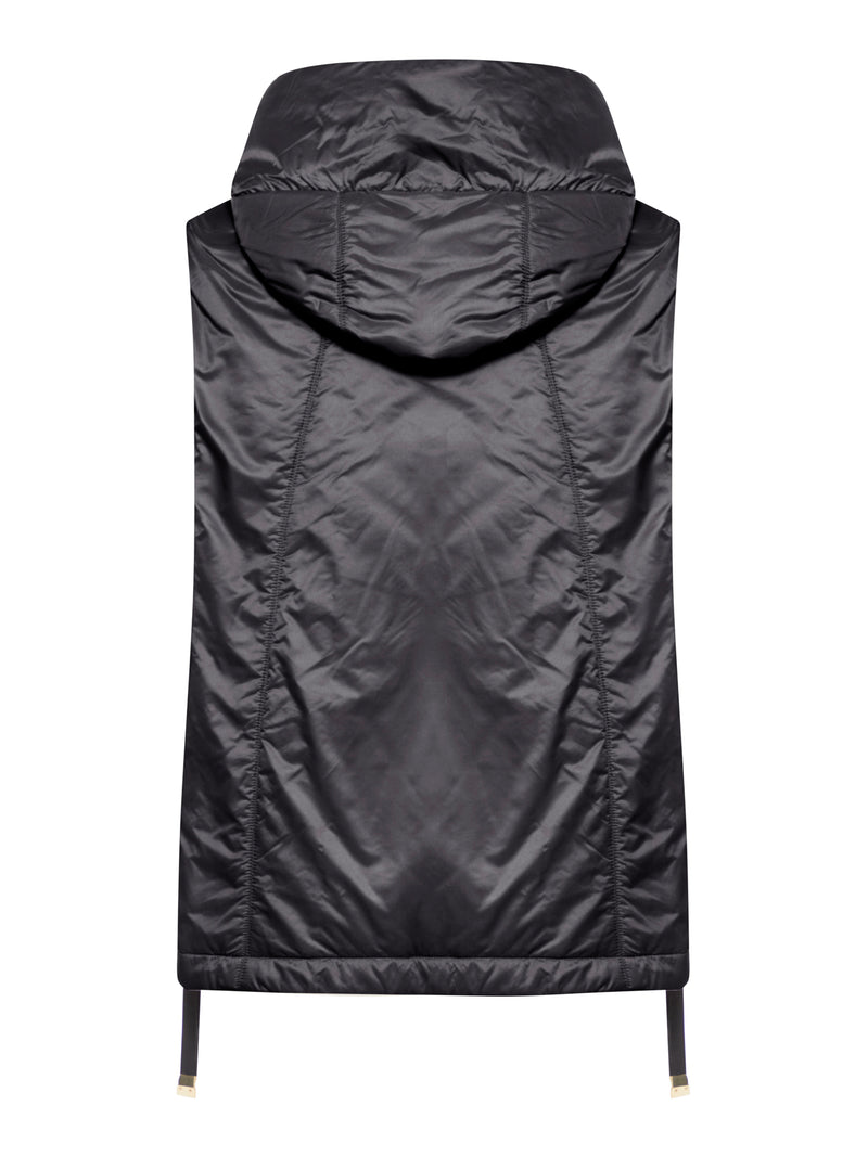 Waterproof technical canvas vest