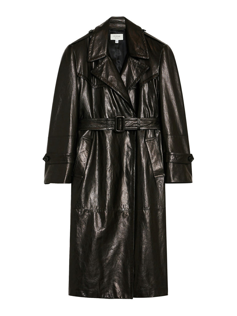 Nappa Trench Coat