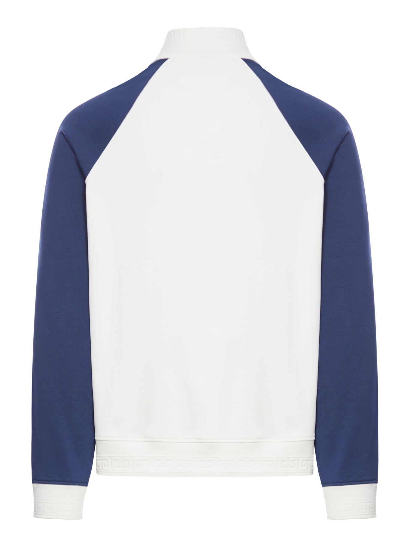 Sweatshirt with color-block design