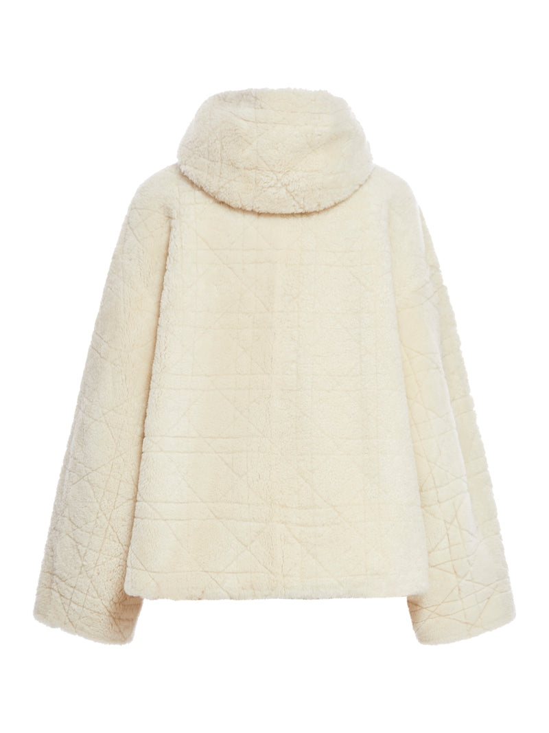 Reversible merino wool jacket