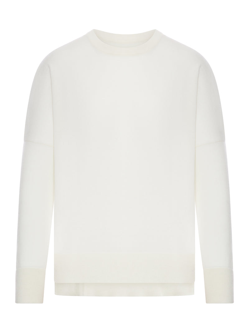 CREW NECK WOOL SWEATER