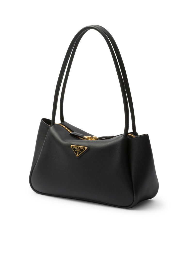 Medium leather handbag