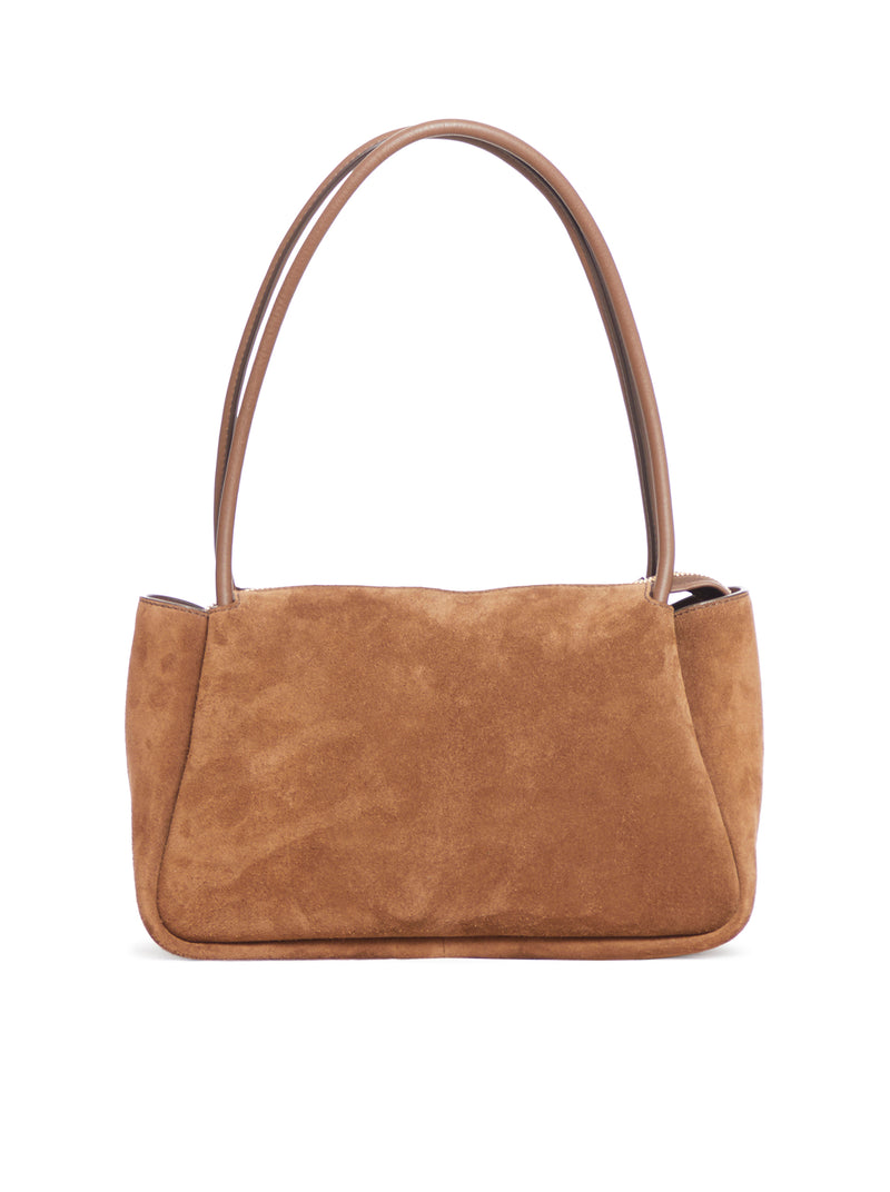 Medium suede handbag