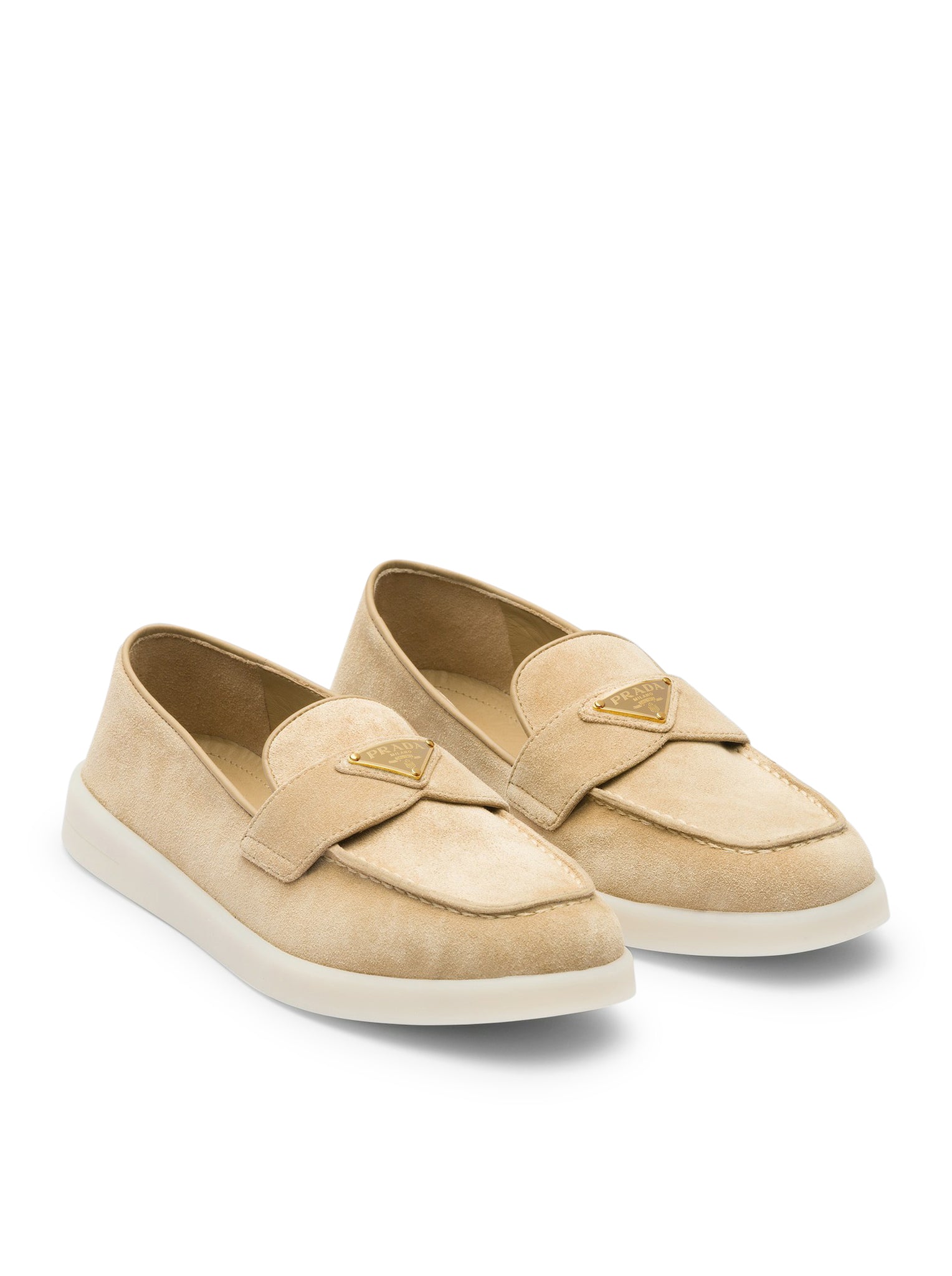 Suede moccasins