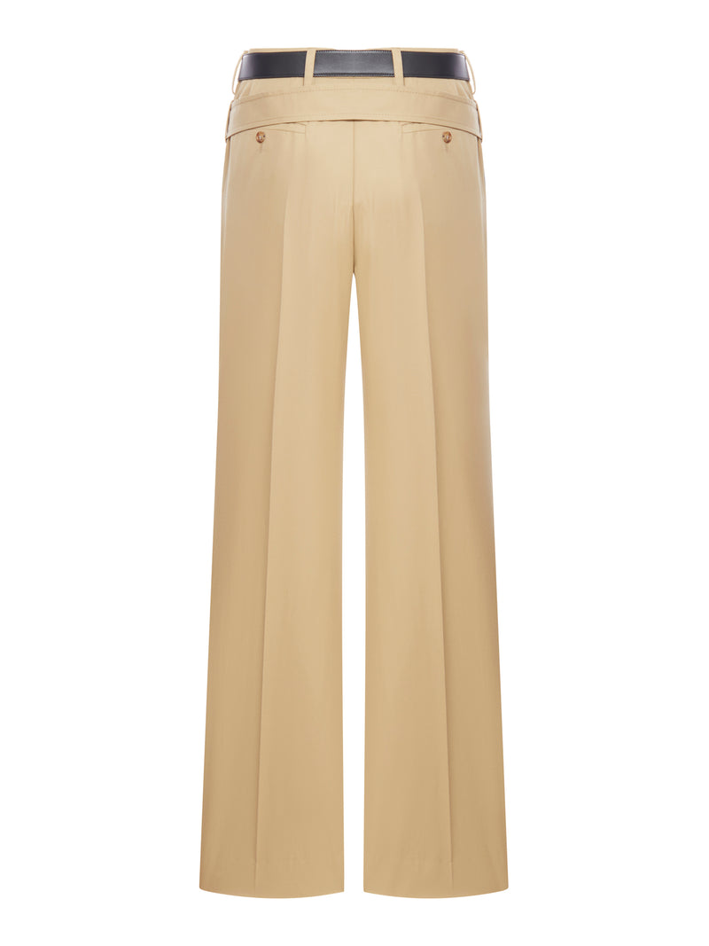 Cotton twill trousers