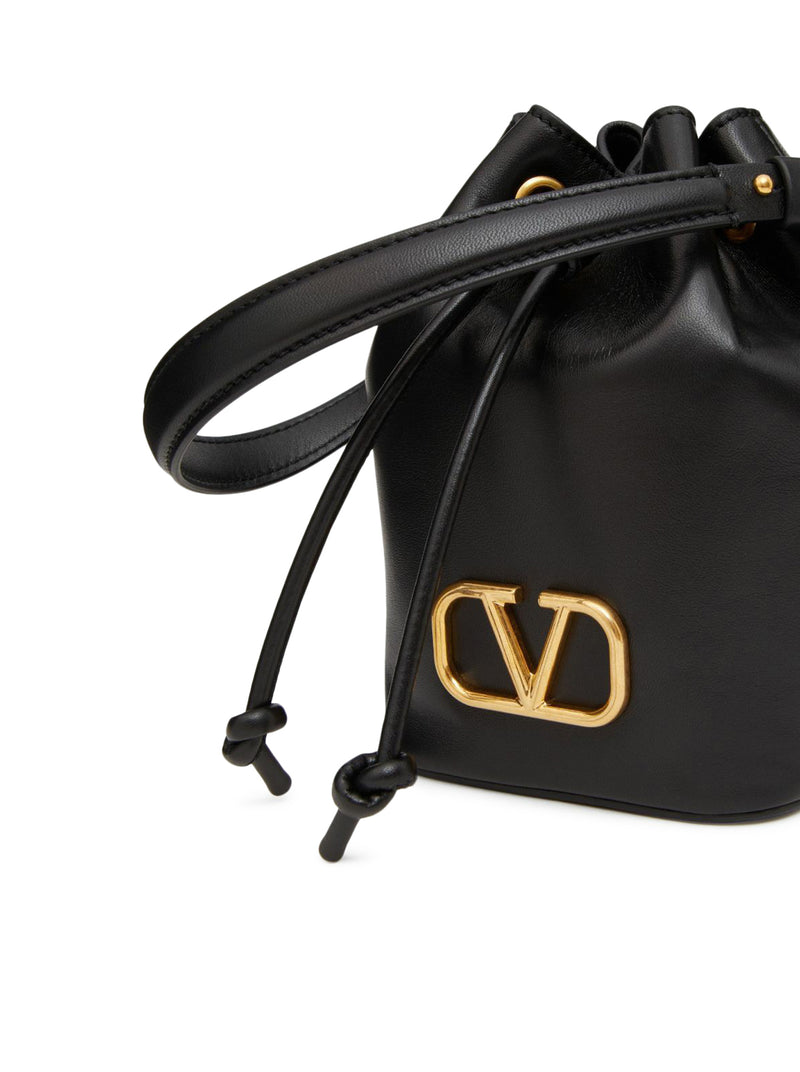 VLOGO MINI BUCKET BAG