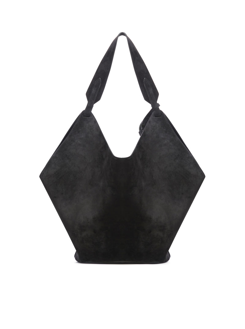 Lotus medium suede tote