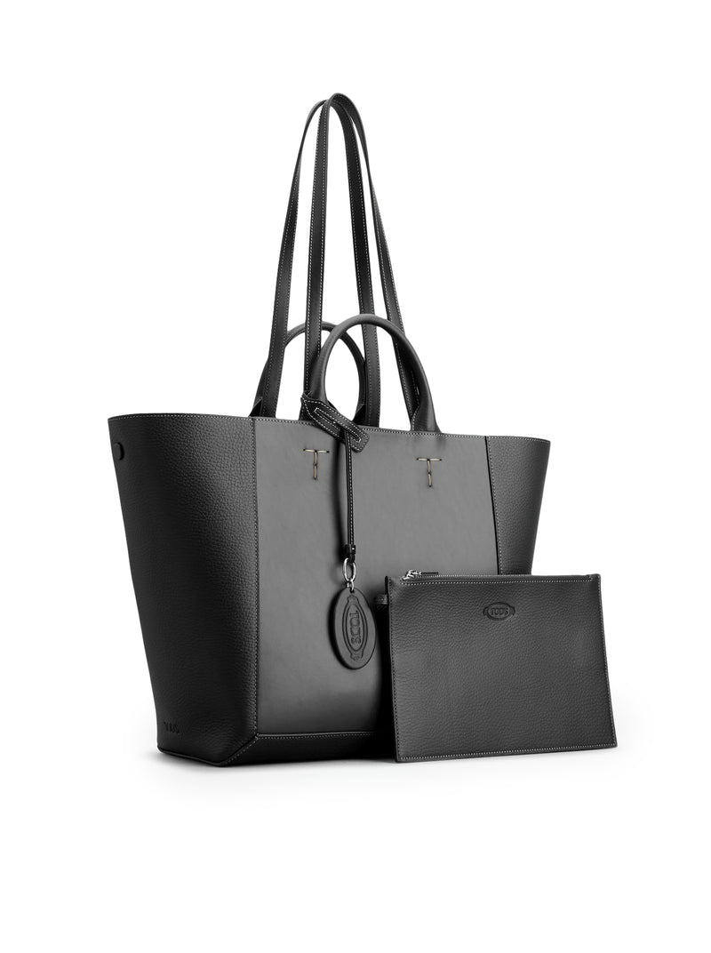 Tod`s Double Up Medium Leather Shopping Bag