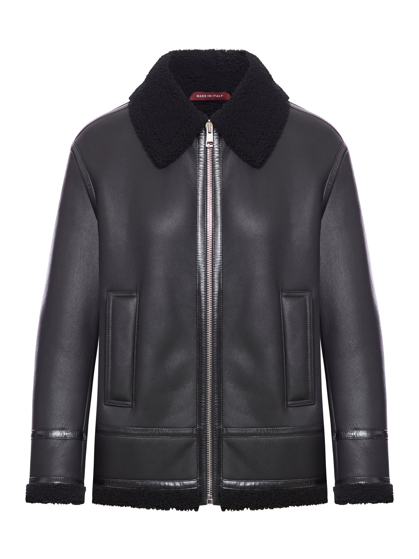 GUCCI LEATHER BIKER