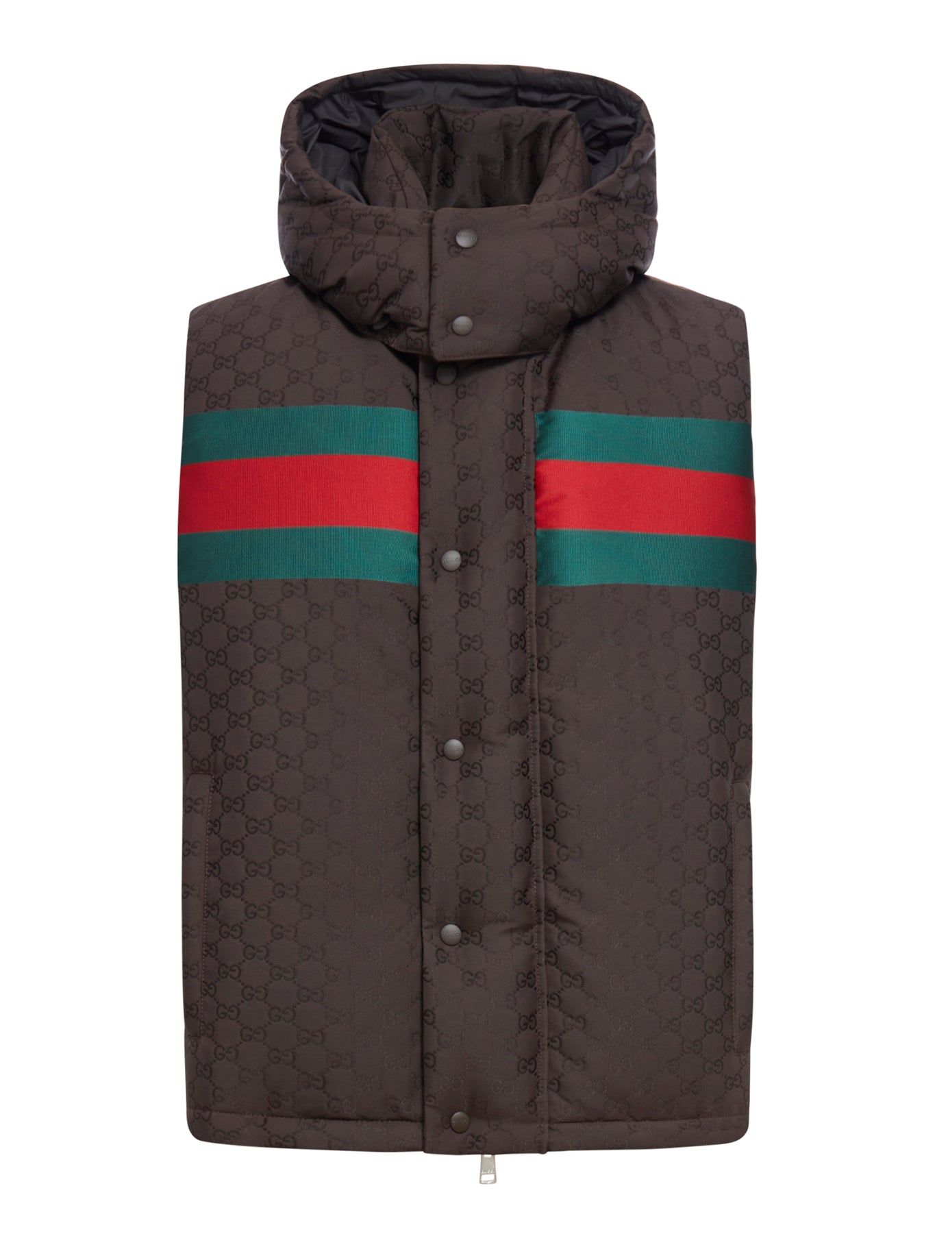 Gucci vest with web band