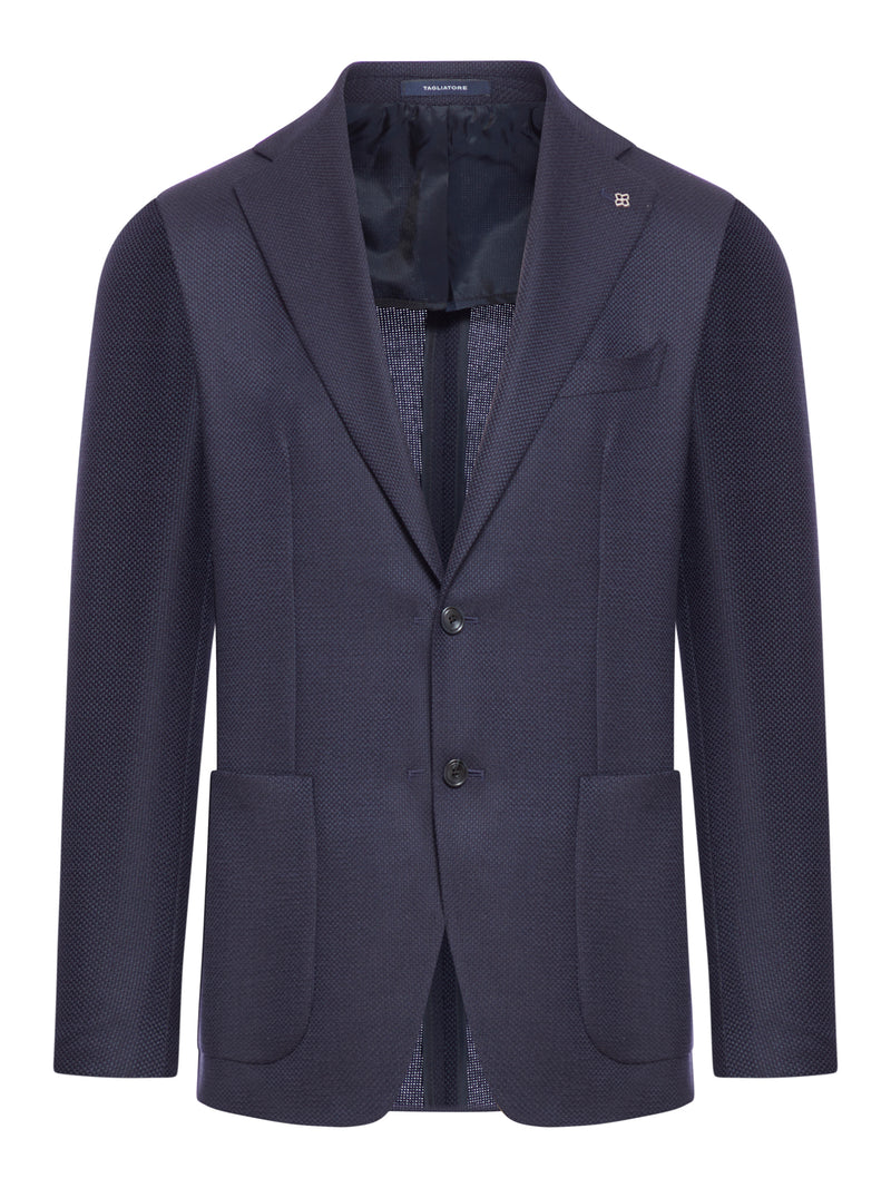 UNSTRUCTURED WOOL BLAZER