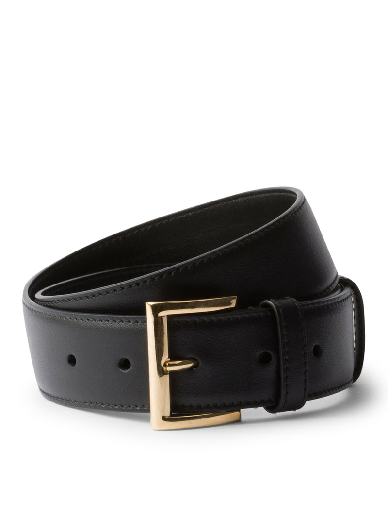 Leather belt