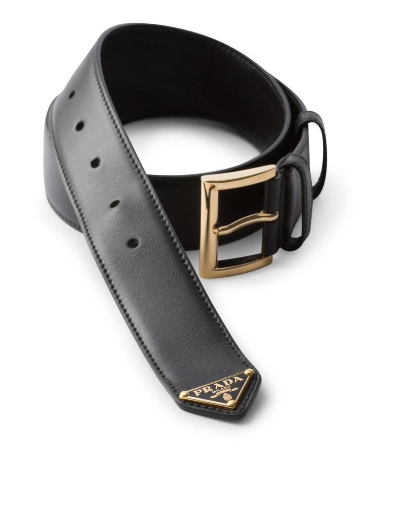 Leather belt