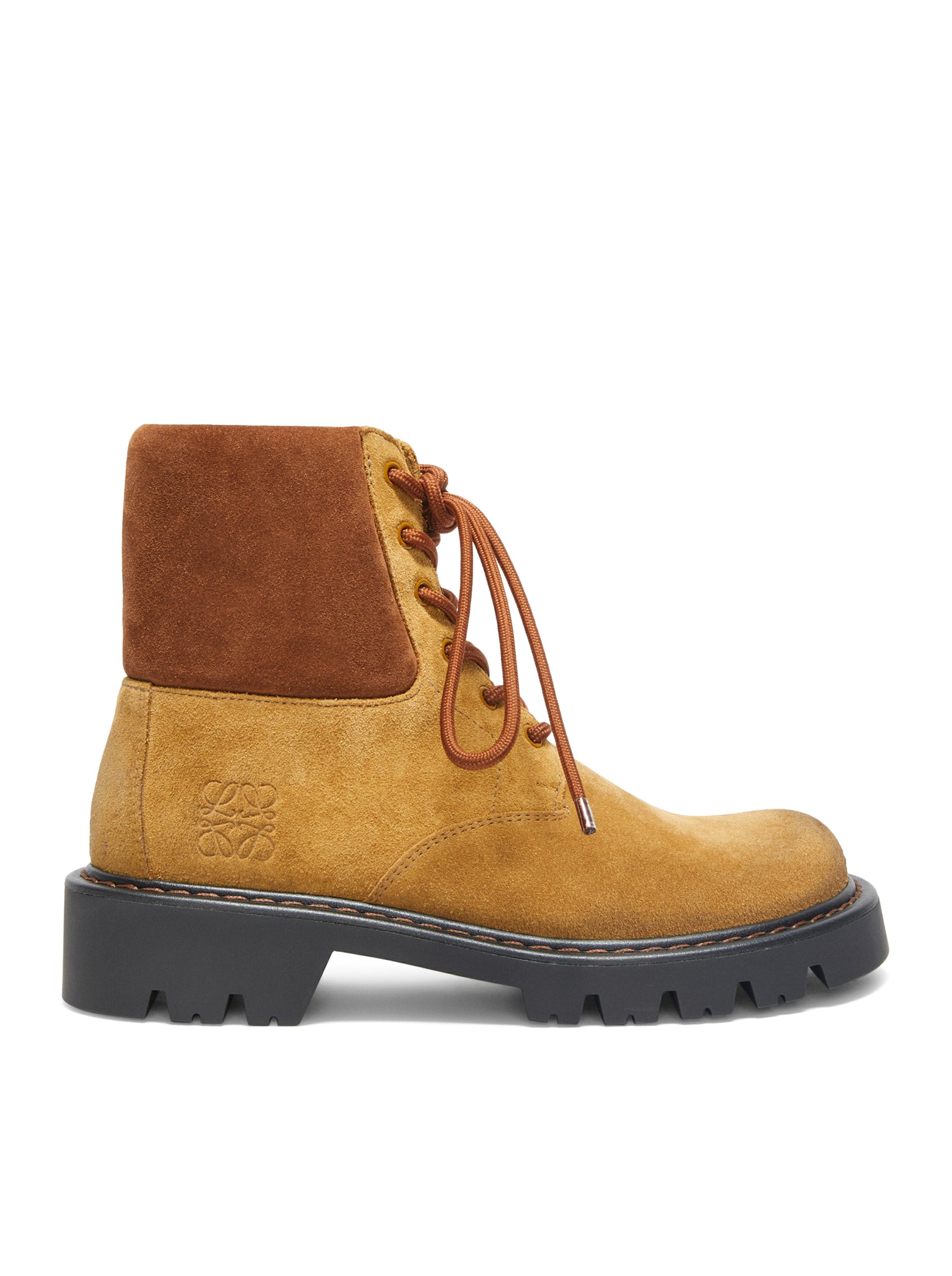 Sierra military ankle boots in suede