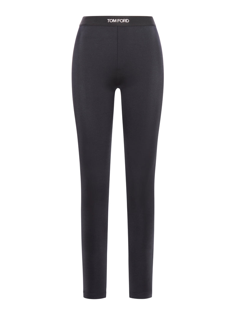 LUSTROUS JERSEY SIGNATURE LEGGINGS