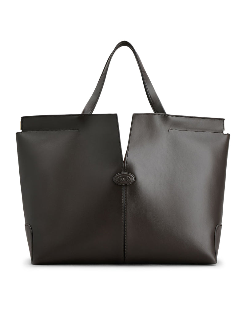 Tod`s Di Bag Folio in Leather Medium