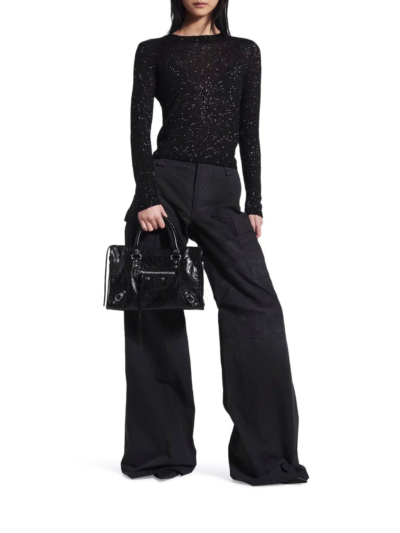 LE CITY SMALL BAG IN BLACK