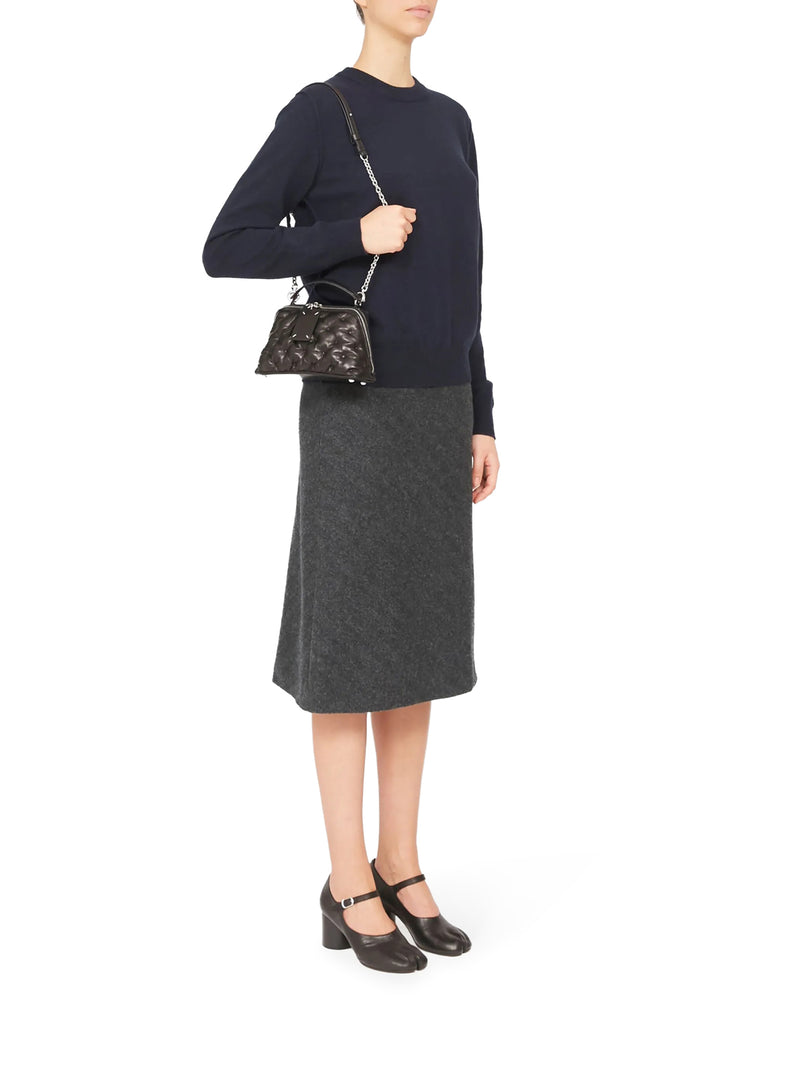 GLAM SLAM EMBROIDERY TRAPEZOID BAG